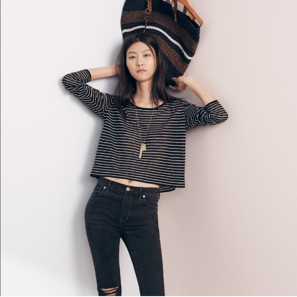 Madewell Sweaters - Madewell Skipper Striped Pullover